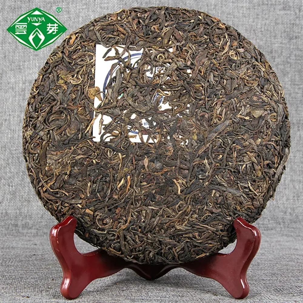 Puwen 2007 сырой чай Puh Erh &quotYunya" Peafowl's Hometown Qizi Shen Pu erh Cake 400 г|Чаедробильные машины| |