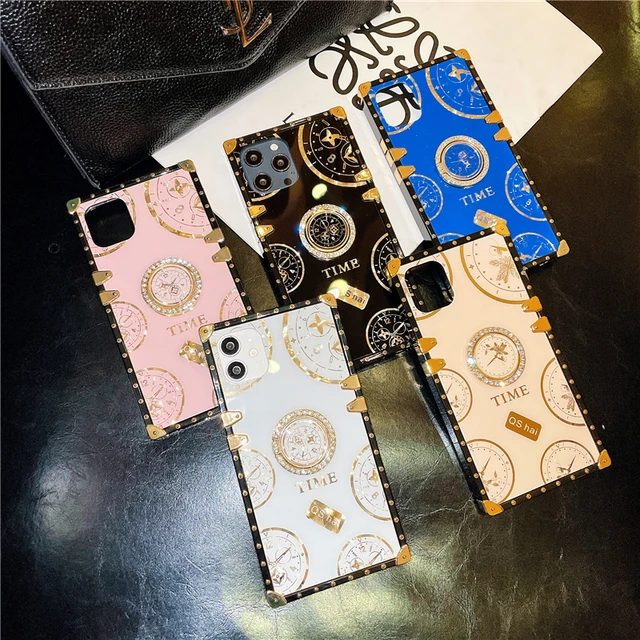 Square Phone Case Iphone 12 Pro Max  Iphone 11 Square Case Louis Vuitton -  Luxury - Aliexpress