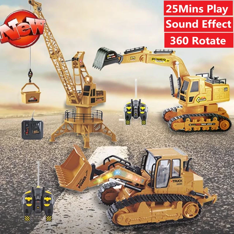 remote control 360 excavator