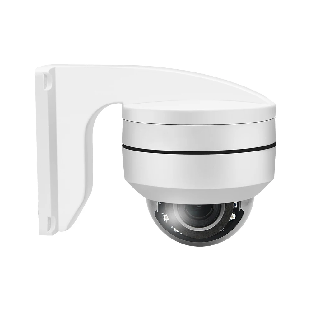 PTZ 5MP 4X купольная POE IP камера 2 8 мм 12 CCTV безопасности IR H.265 P2P Plug & play с Hikvision NVR