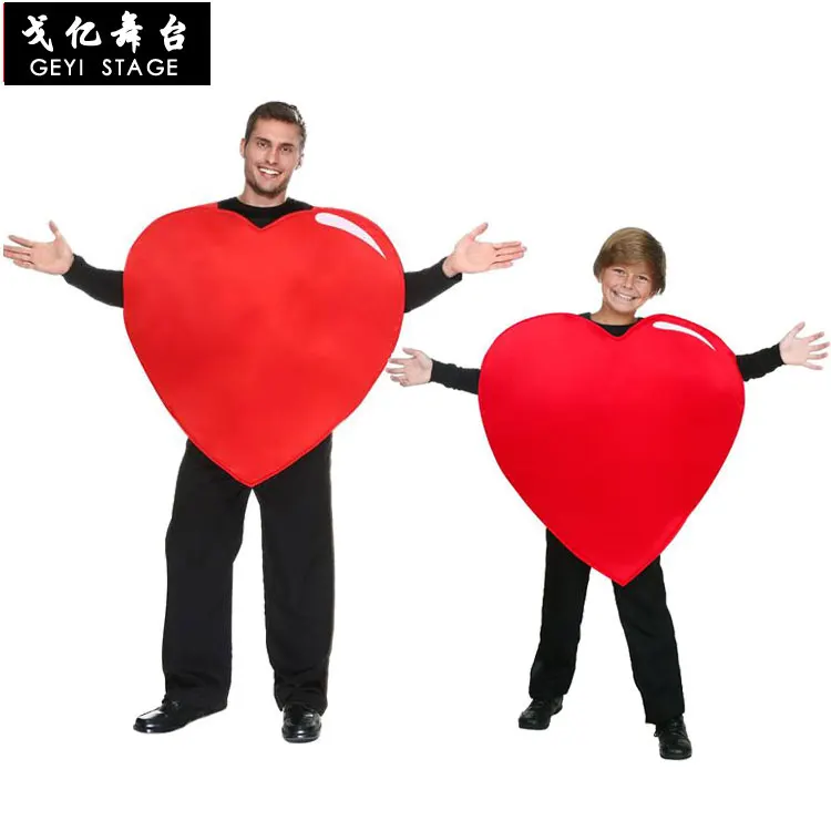 Carnival Costume Heart Hearts Halloween Costumes Heart Fancy Dress