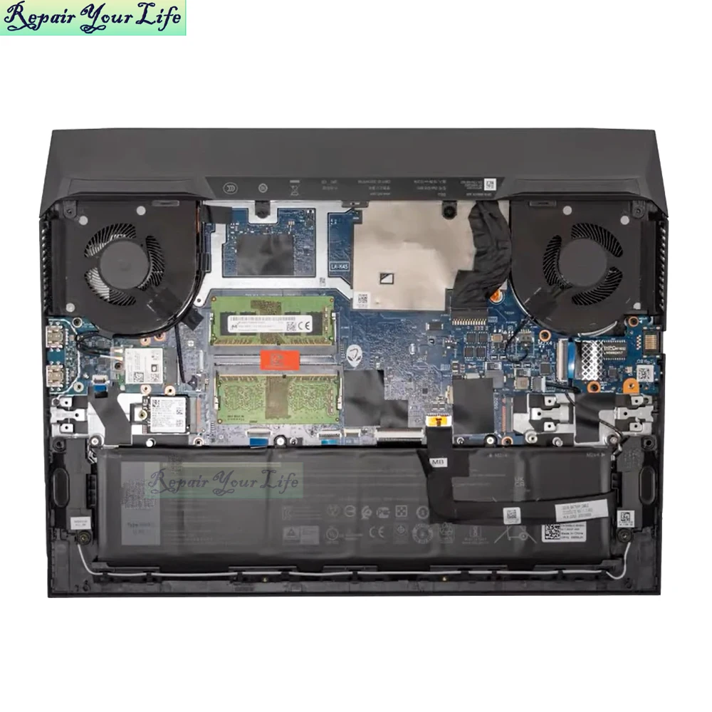 CPU&GPU 冷却ファン　DELLノートパソコン用 ノートブック冷却ファン,ゲーミングラップトップ,cpu,gpu