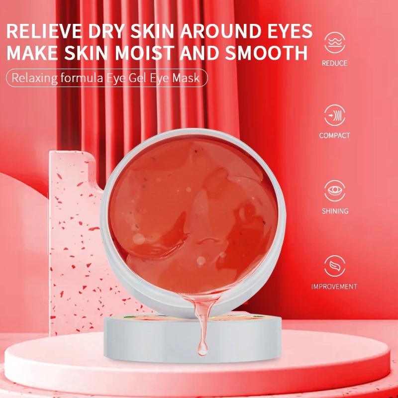 60PCS Oringal Korea Eye Mask Green Tea Roselle Hydrogel Gel Patch Under Skin Eyes Care Beauty TSLM1 | Красота и здоровье
