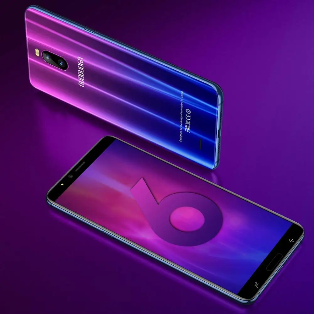Мобильный телефон TEENO DUODUOGO J6 + Android 8 1 3 Гб ОЗУ 16 ГБ 6 0 дюйма HD экран две sim карты 4800