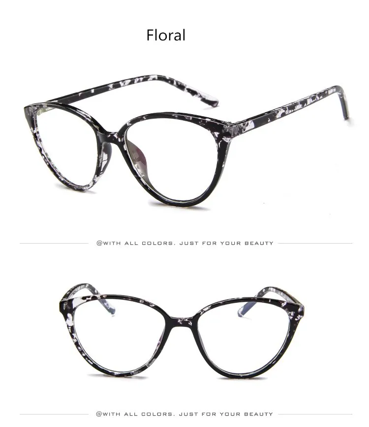 Модный дизайн кошачий глаз пластиковая оправа для очков роскошные сексуальные женские очки для путешествия классические ретро мужские Оптические очки по рецепту