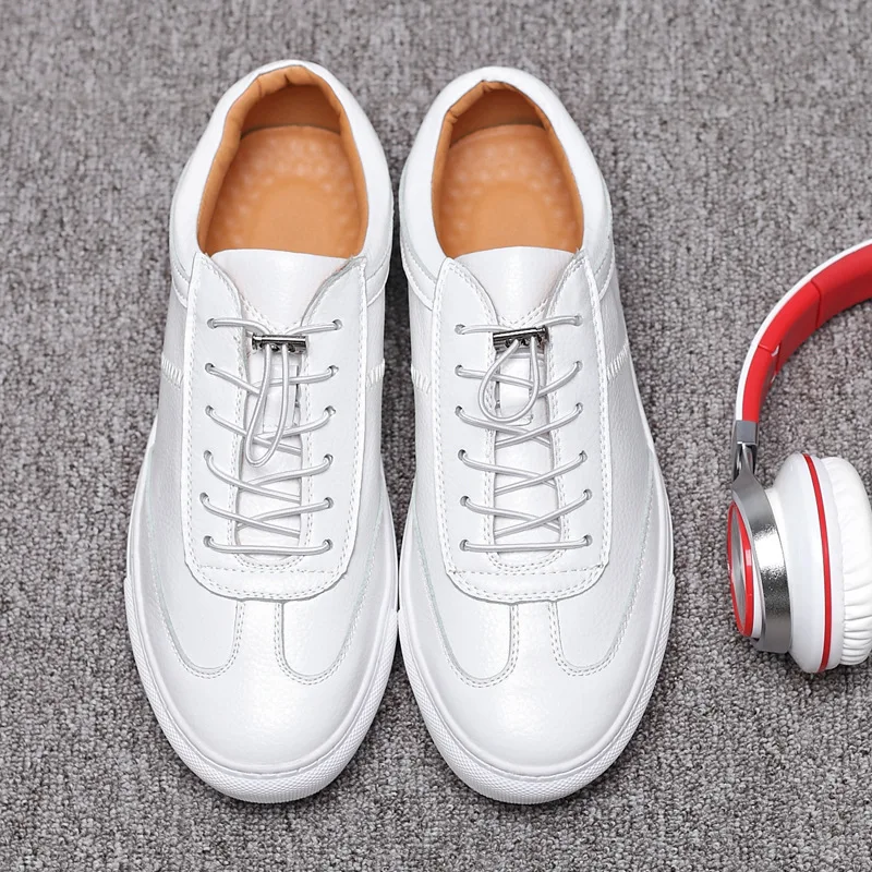 

MEN'S SHOES Shoe 2019 New Style Fashion Man White Shoes Korean-style Versatile Trend Men Casual Shoes Loafers Trendy Shoes