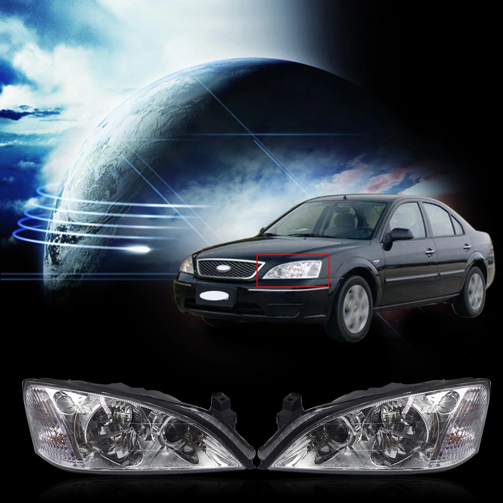 CAPQX 1 пара бампер передний головной светильник для Ford Mondeo 2004 2005 2006 2007 лампы в сборе