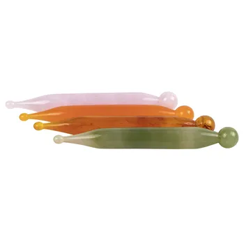 

Natural Resin Amber Massage Scraping for Face Neck Beeswax Guasha Scraper Massager Scrape Therapy Acupoint Acupressure