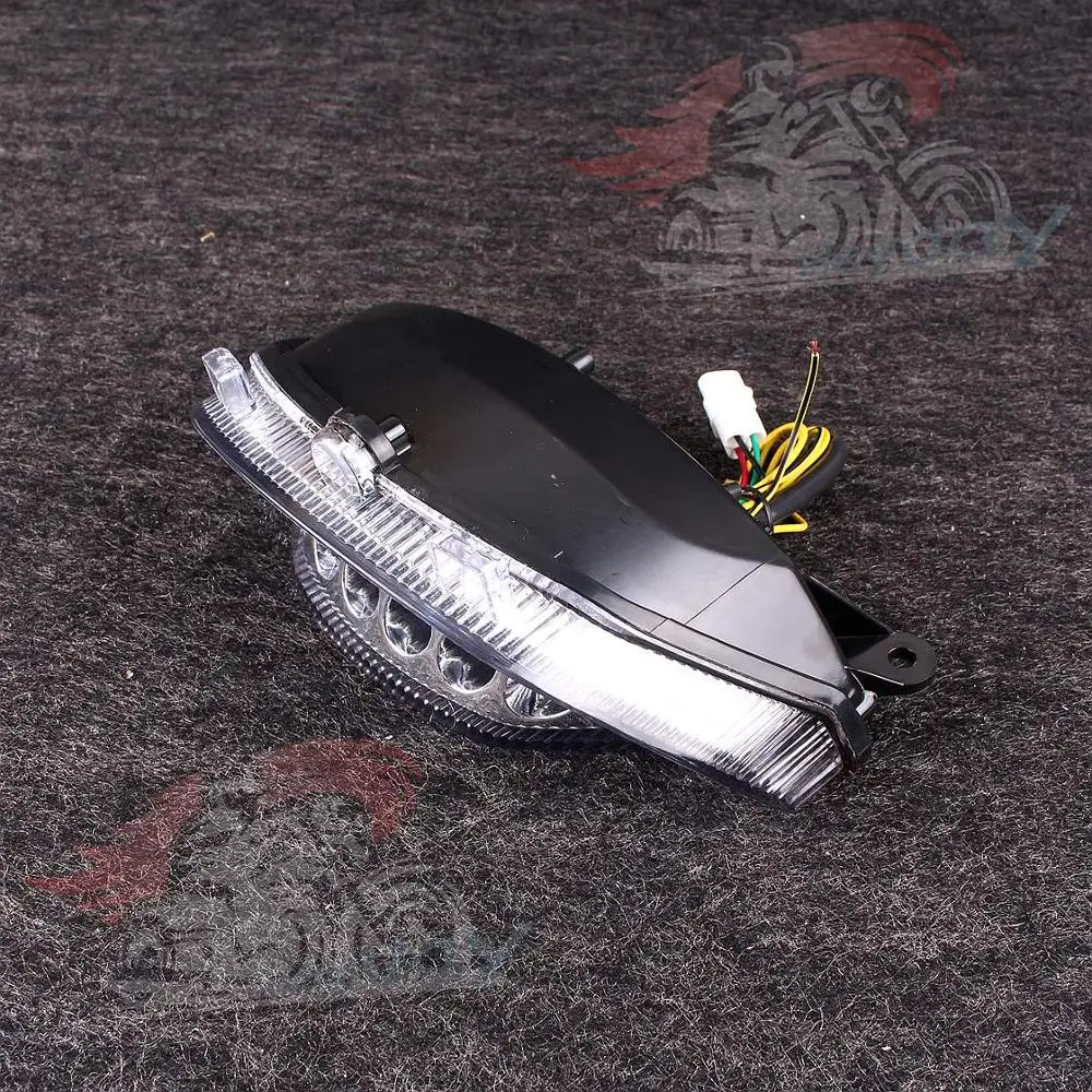 Cветодиодные задние фары мотоцикла встроенные Сигналы поворота для Yamaha VMAX 2009-2013, 10, 11, 12 лет