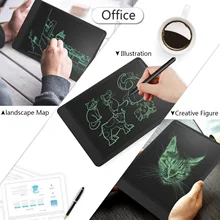 

Graphics 6.5Inch Small Blackboard Kids Gift 12 Inch LCD Writing Tablet Electronic Handwriting Pad Message Board Portable