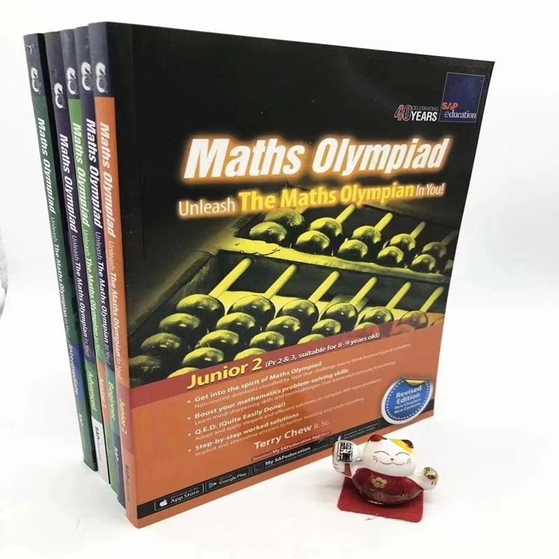 5 книг для обучения математике английской | Канцтовары офиса и дома