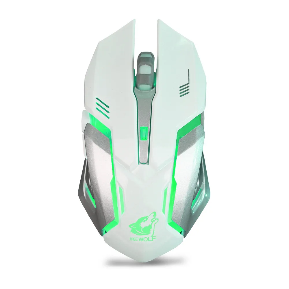 mouse for apple mac Wireless Mouse Raton Gaming Mouse Rechargeable Silent LED Backlit USB Optical Mice Ergonomic Mouse Gamer For PC Laptop 6 white wireless mouse Mice