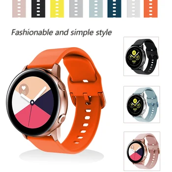 

Silicone Original sport watch band For Samsung Galaxy watch active 2 22mm smart watch strap Replacement New strap