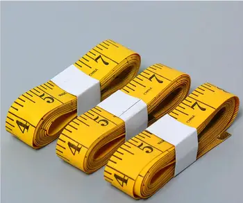 

50pcs/Lot Creative Ruler Measurement Sewing Ruler Ultra Clear Scale Soft Ruler Leather Tape Measure 3M Drafting Supplies RU007