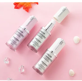 

3-color Brightening Concealer Liquid Foundation Moisturizing Waterproof And Oil Control Liquid Foundation