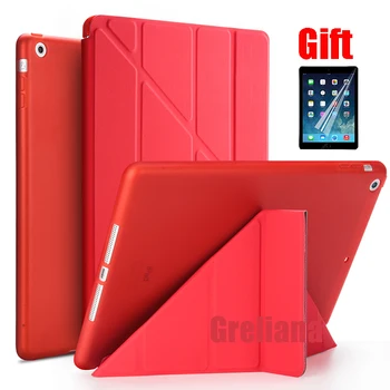

For iPad 10.2 Case PU Leather Silicone Soft Cover for iPad 7 7th Generation Flip Stand Case for Apple iPad 10.2 2019 A2197 Funda