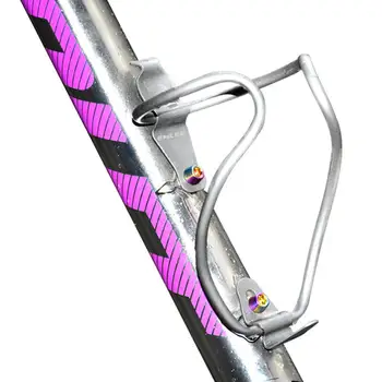 

HiMISS Mountain Bike Alloy Water Bottle Holder Ultra-light Kettle Rack Cage Bike MTB Cycling Accessories Repair Tool