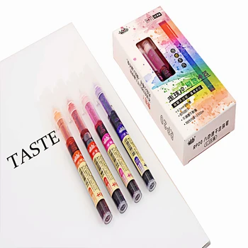 0.5mm Writing Point Quick Dry Gel Pens 8 Colors Ink Refills For School Students Painting Office Accessories Stationery Supplies 3