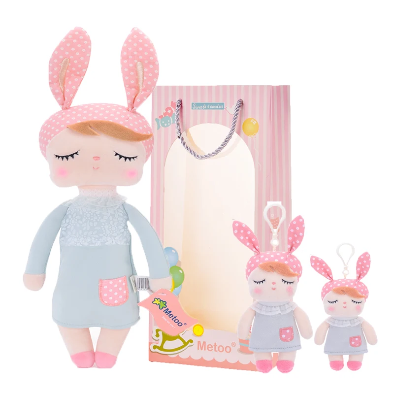 

Metoo 3pcs Angela Rabbit Dolls Angela Girl Baby Gift Plush Stuffed Gift Toys for Kids Children kawaii Brand New