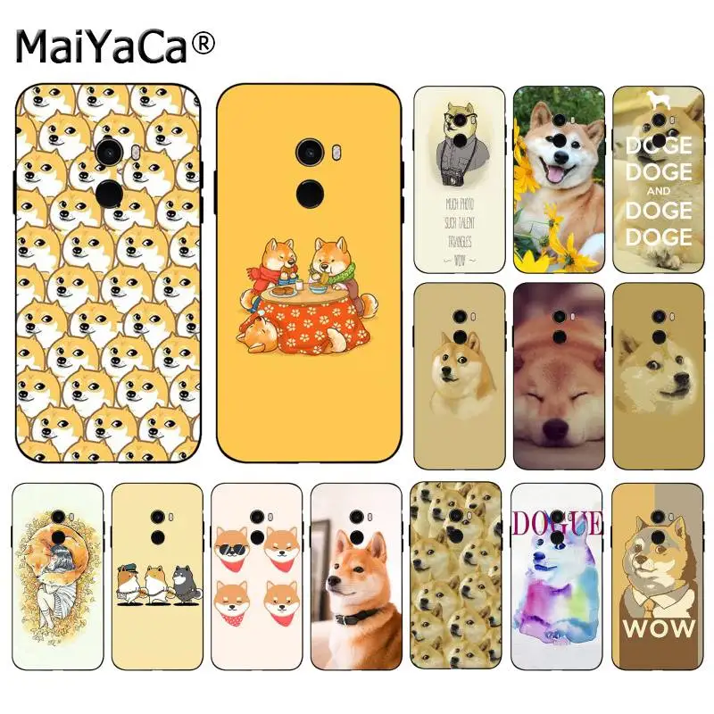 MaiYaCa щеточный дог Сиба ину чехол для телефона с рисунком сделай сам Xiaomi 8 9 se Redmi 6 pro