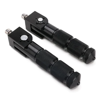 

1 Pair Motor Bike Motorcycle Rear Footrests Footpegs Replacement Electric Bicycle Rear Pedals M8 Bolts