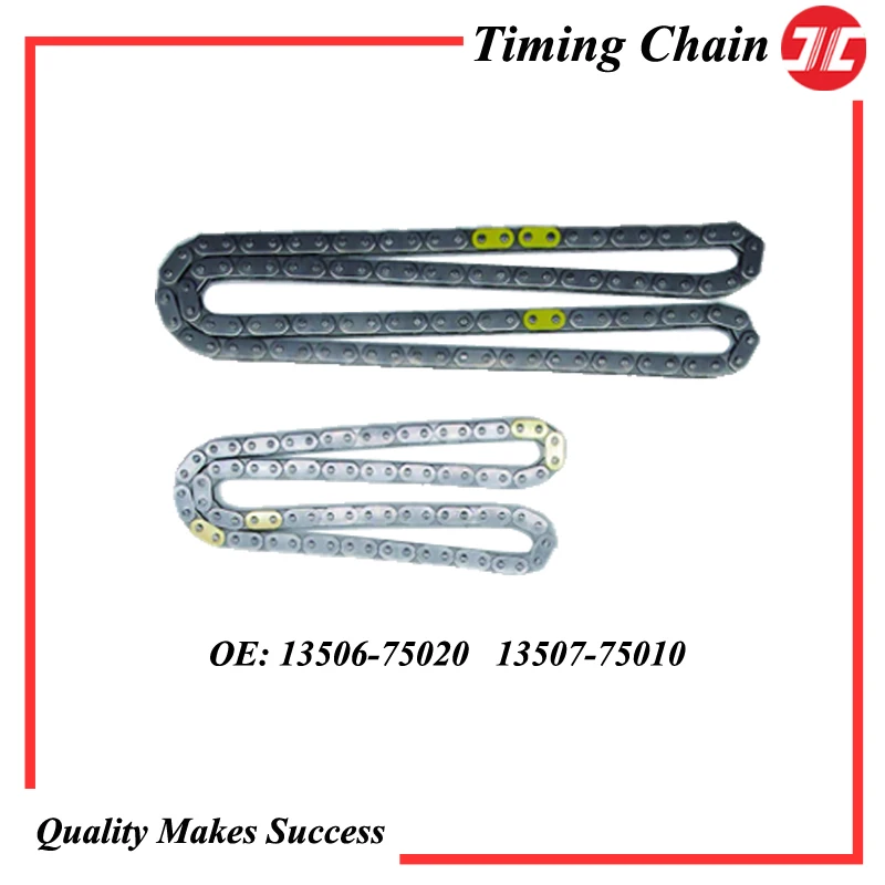 

JC Timing chain 13506-75020 13507-75010 for TOYOTA 3RZ-FE GRANVIA HILUX LANDCRUISER DOHC 16V 2.7L 1995-2005 Engine spare parts