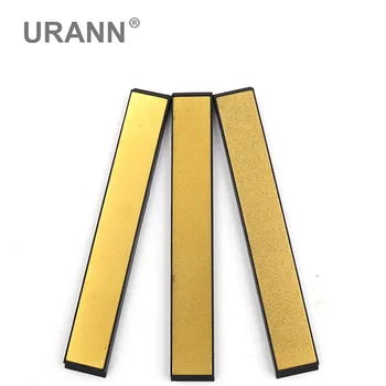 

URANN 3pcs /set Titanium Diamond Sharpening Stones For Kitchen Knife Sharpener Sharpening System 240 600 1000 Grit