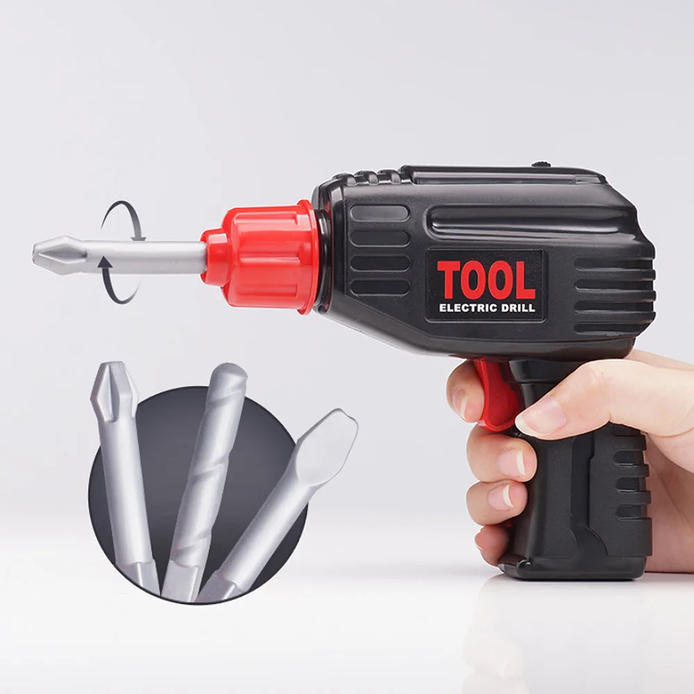 Инструменты для моделирования и ремонта игрушки дрель игра обучение инженерная
