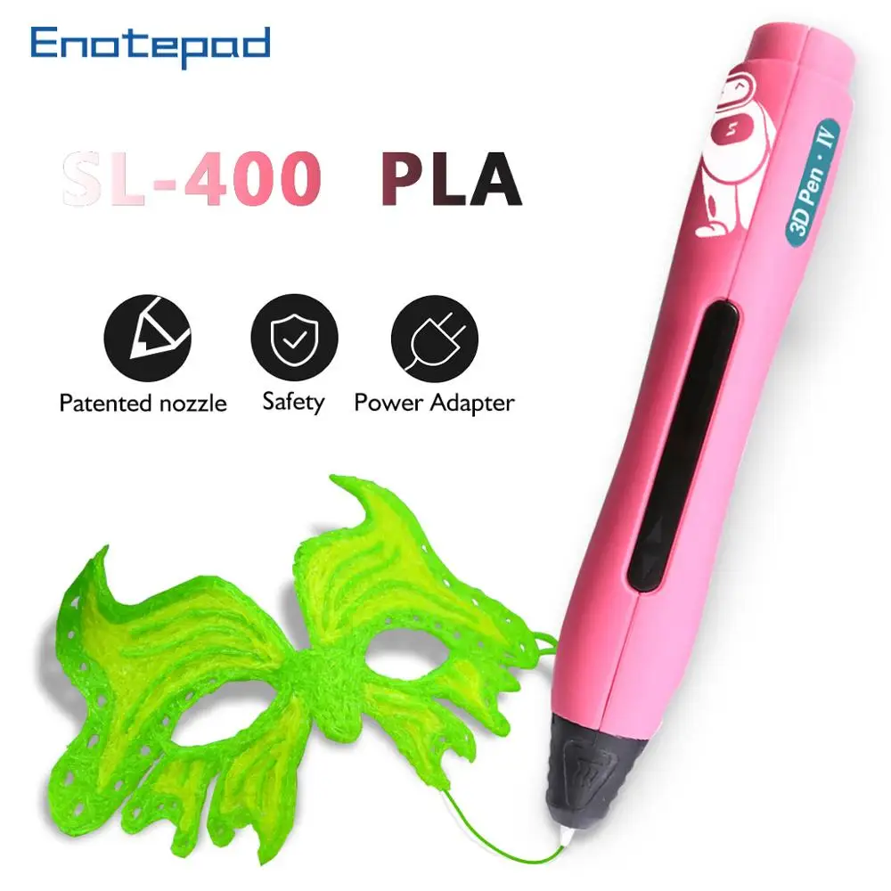 

SUNLU S400 3D Pen Modeling PLA Filament Education Gift professional 3DPen sublimatio Drawing One Button regalos originales