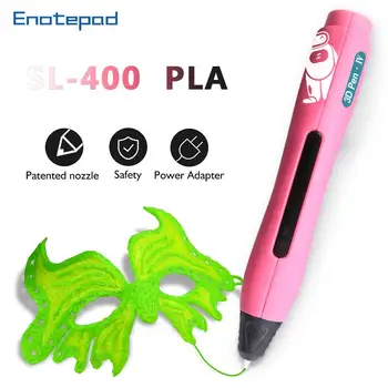 

SUNLU S400 3D Pen Modeling PLA Filament Education Gift professional 3DPen sublimatio Drawing One Button regalos originales