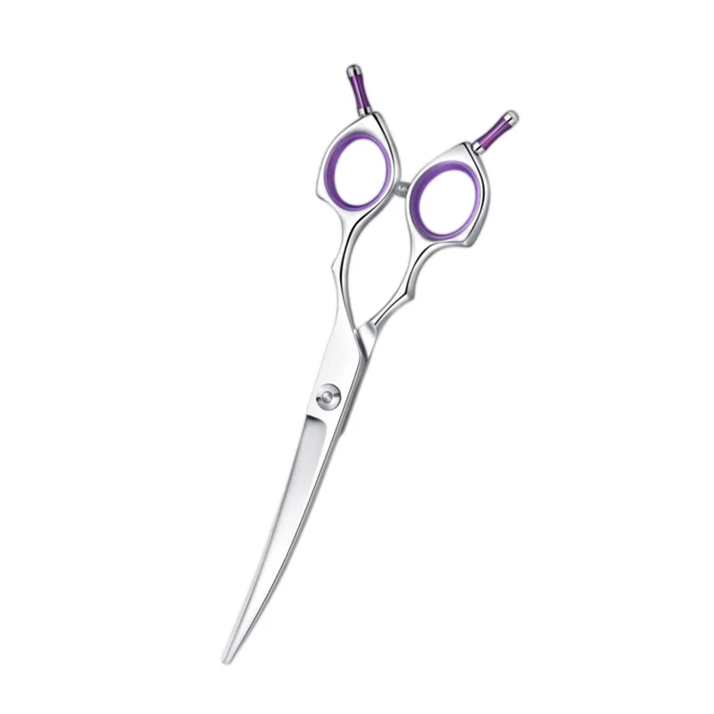 

6.5 Inch High Grade Japan Stainless Steel 440c Salon Dog Pet Grooming Hair Cutting Scissors Curved
