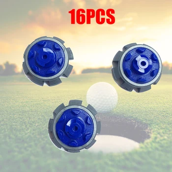 

16pcs Golf Shoe Spike Replacement Cleat Champ Fast Screw Studs Stinger Shoe Spikes Upgrade Replacement