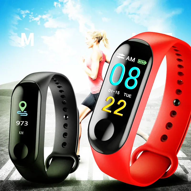 BINSSAW  Smart Watch 2020 Men Women Sport Bracelet Bluetooth Clock Camera Heart Rate Blood Pressure Sleep Monitor Pedometer Band
