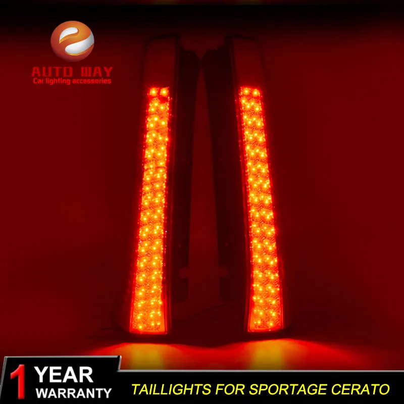 Najtaniej Car Styling światła tylne światła stopu led światła ostrzegawcze case dla KIA Sportage cerato sportageR Ceed 2007 2014 tylne światła