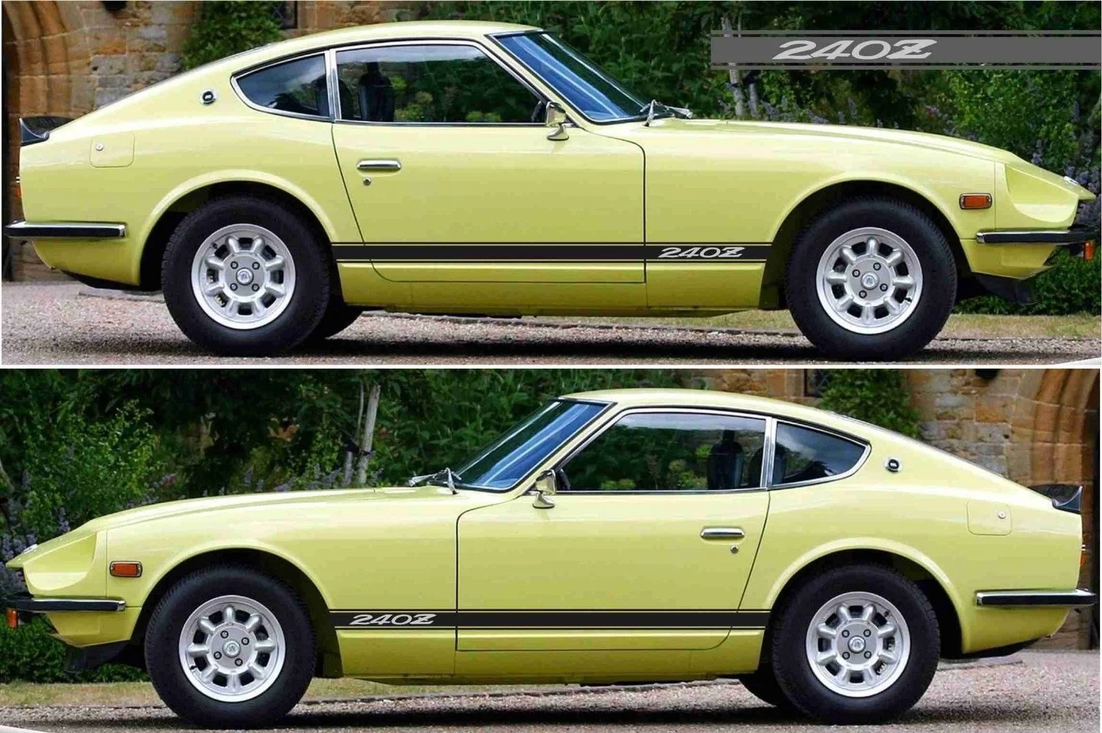 Dlya 2 Sht Para Datsun 240z Nissan Fairlady Z Bokovoj Polosy Naklejki S30 Lyuboj Cvet Avtomobili I Motocikly Aliekspress
