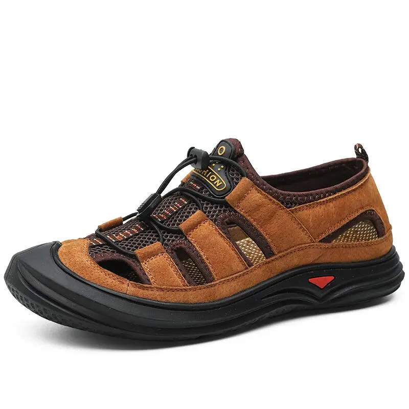 2019 New Summer Spring Men Shoes Mesh Casual Genuine Leather Patchwork Breathable Outdoor Male Sneakers Walking Footwear | Обувь