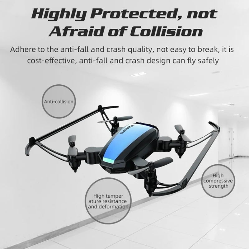 Радиоуправляемый Дрон для детей удерживающий высоту вертолет мини Wifi FPV