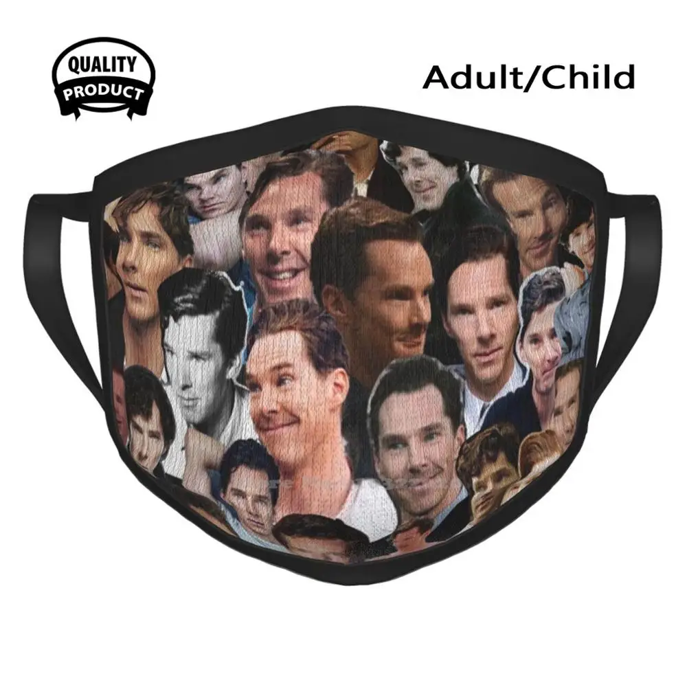 

Benedict Cumberbatch Collage Fashion Men Women Outdoor Sport Mask Mouth Masks Benedict Cumberbatch Benedict Cumberbatch Sher