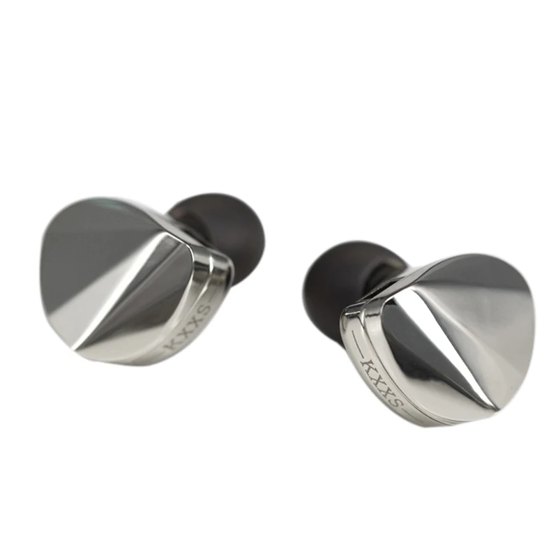 Moondrop KXXS Последняя мода алмаз цинковый сплав динамические наушники HIFI в уши беруши затычки можно заменить кабель гарнитура