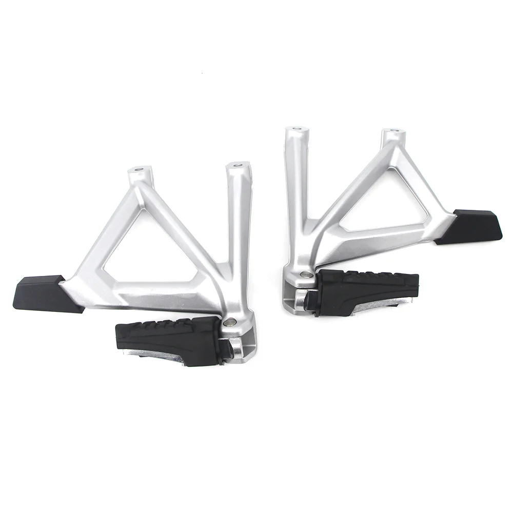 Rear Assembly Foot Pegs Brackets Footrest Footpeg Holder For BMW R 1200GS LC ADV