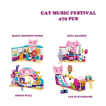 

Hipac Building Blocks Education Blocks Figures Studio Series House Girls Gifts for Girls Toys for Children
