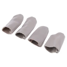 

2 Pairs Cowhide Finger Guard Covers Craft Sewing Thumb Finger Protection