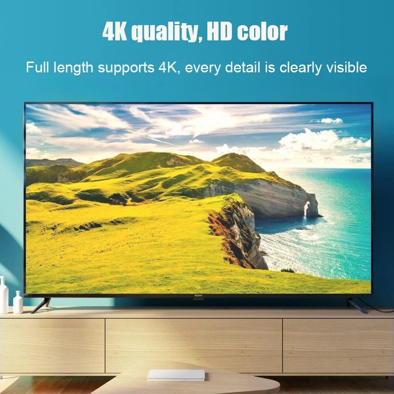 Mi Box  HDMI ̺ HDMI 2.0 TV Box   ̺ ġ й UHD FHD 3D PS4, 1M 2M 3M 5M
