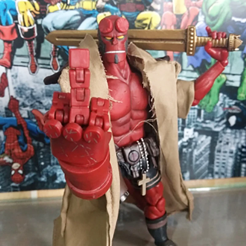 Mezco Бэтмен Зеленая Стрела Капитан Америка франкенстейн Супермен Дэдпул Человек-паук Джокер флэш Каратель фигурка героя игрушки подарок