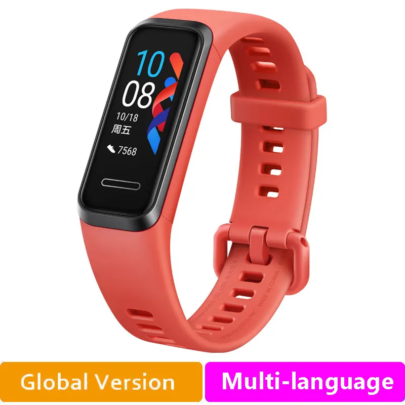 GLband4O Huawei Band 4 USB зарядка смарт-браслет пульсометр монитор здоровья шагомер многоуровневый циферблат Носимых устройств глобальная версия - Цвет: GLband4O