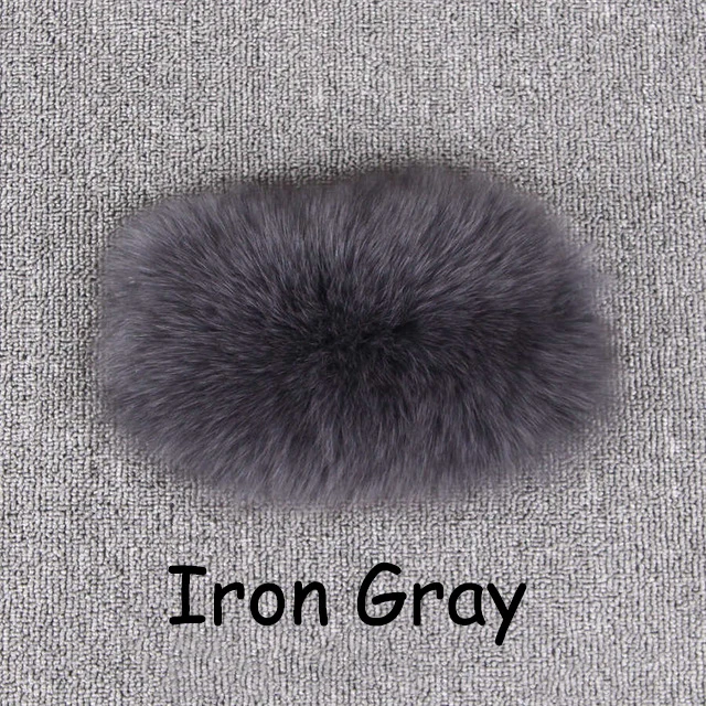 Iron Gray Стиль шуба из натурального Лисьего меха женская куртка из натурального Лисьего меха женский подлинный натуральных мех пальто женская зимняя верхняя одежда с капюшоном - Цвет: Iron Gray