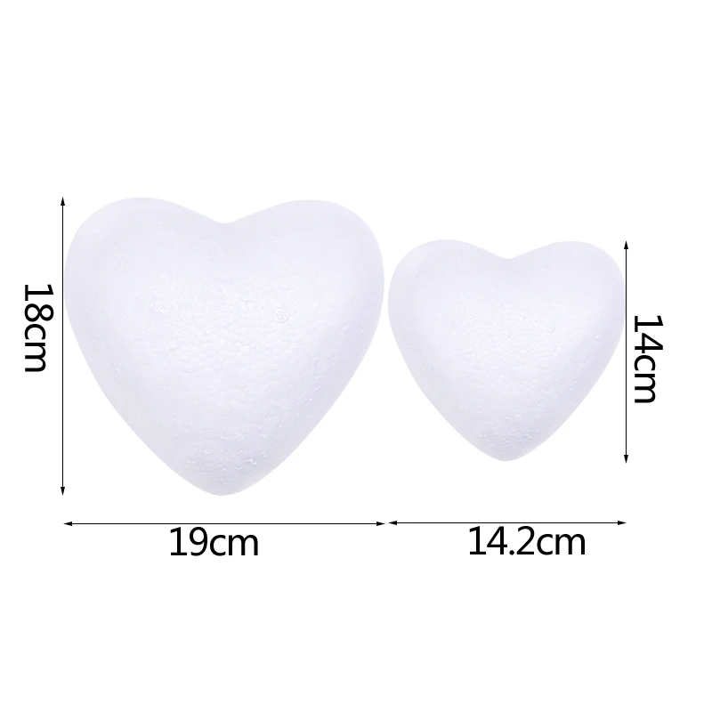 Polystyrene Styrofoam Foam Ball Rose Bear Modelling Styrofoam Bear DIY Craft Wedding Birthday Party Valentine's Day Gift Decor