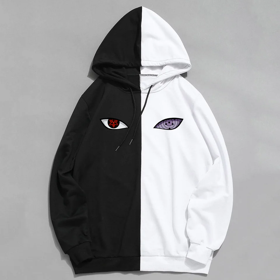 New Summer Anime Brand Naruto Printing The Sharingan Double Color Hoodies Pullover Sweatshirt Harajuku Hip Hop Thin Clothing New Summer Anime Brand Naruto Printing The Sharingan Double Color Hoodies Pullover Sweatshirt Harajuku Hip Hop Thin Clothing