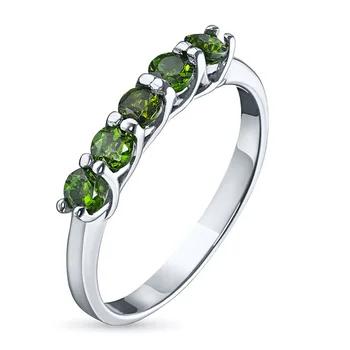 

Ring in white gold with chrome diopside e0905kts05103500