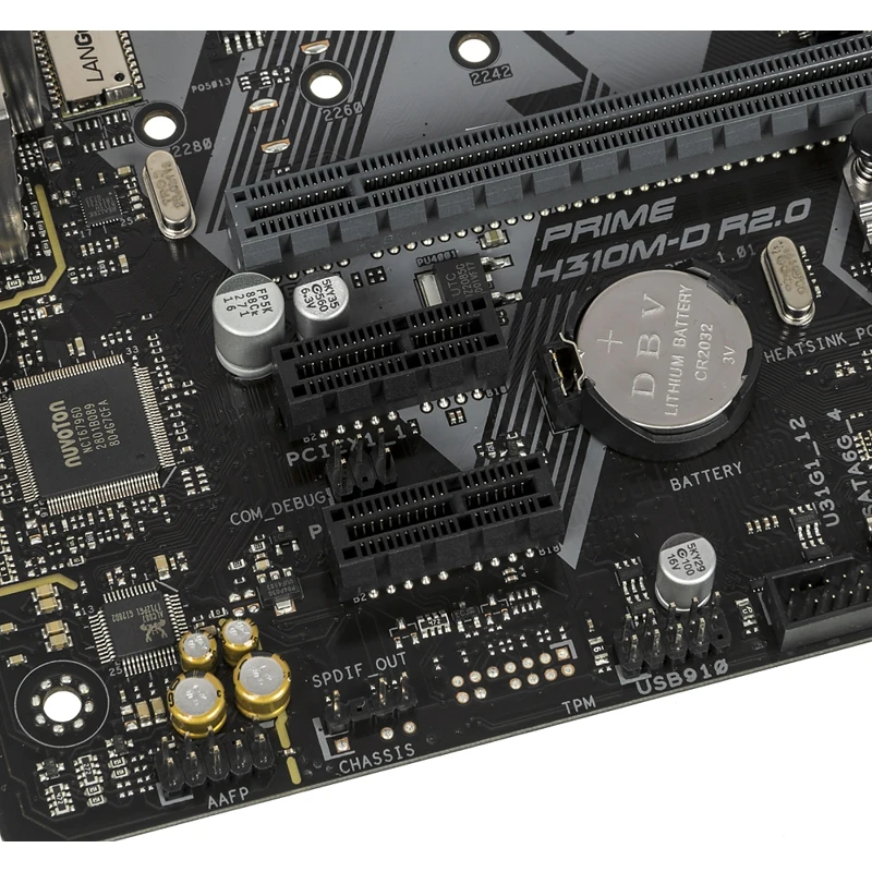 Материнская плата Asus PRIME H310M-D R2.0 Soc-1151v2 Intel H310C 2xDDR4 mATX AC`97 8ch(7.1) GbLAN+VG